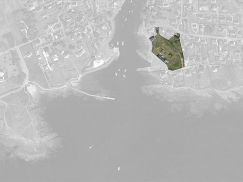 Visite de site sur le port de Doëlan pour un projet d'ensembe