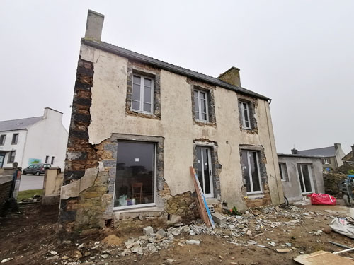 Le chantier du projet _KER DE LUNE avance bien
