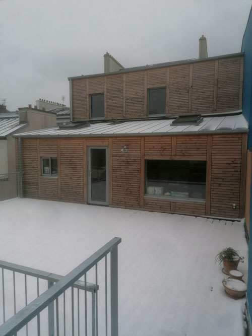 Fini ! Arrivée dans le duplex et sa surrélévation