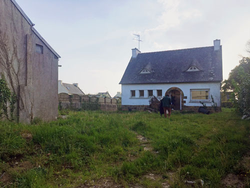 Visite de plusieurs parcelles aux Relecq-kerhuon pour restructurer une habitation et une maison médicale