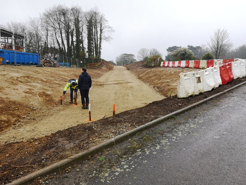 _BELVÉDÈRE, avancée des travaux dans la ZAC du Verni