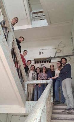  Sortie d'équipe pour visiter l'ancienne prison de Pontaniou en plein coeur de la ville de Brest !